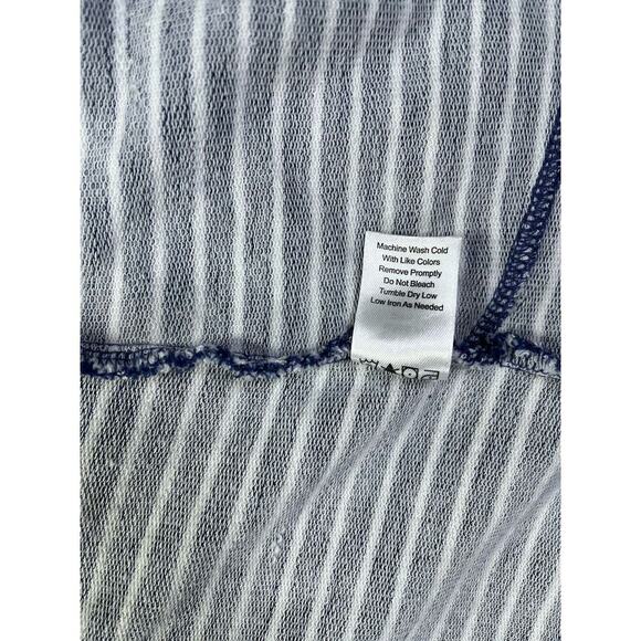 Fresh Produce Weekender Cardigan Jacket Striped Nautical Moonlight Blue Large - Picture 7 of 7